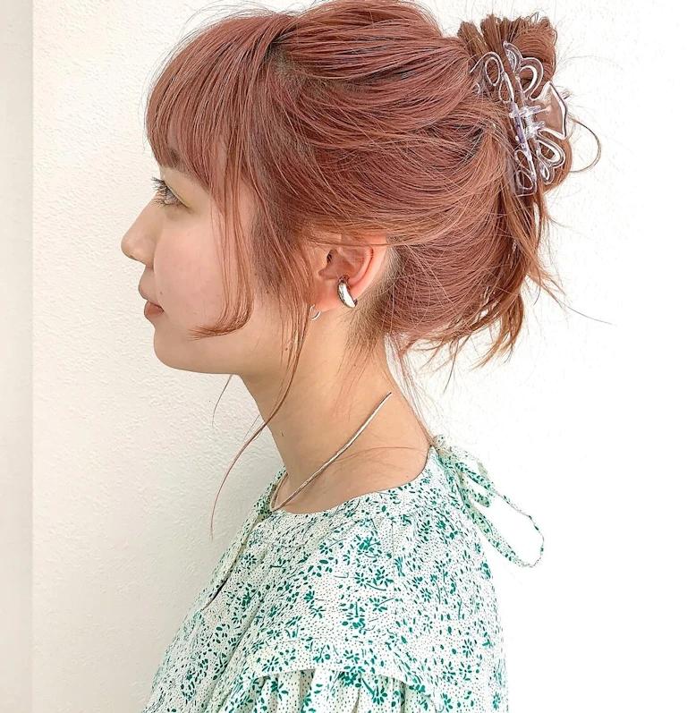 夏の涼しげヘアアレンジ